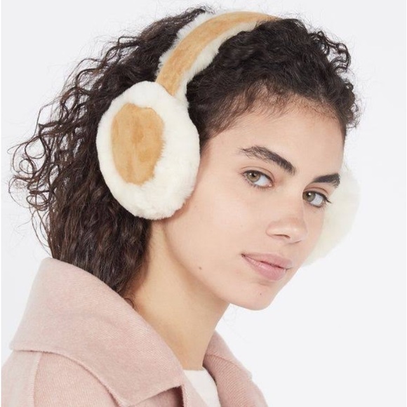 UGG Accessories Ugg Australia Classic Chestnut Suede Fur Earmuffs Poshmark